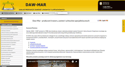 Desktop Screenshot of daw-mar.pl
